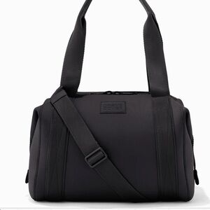 Dagne Dover Medium Landon Neoprene Carryall Bag in Onyx